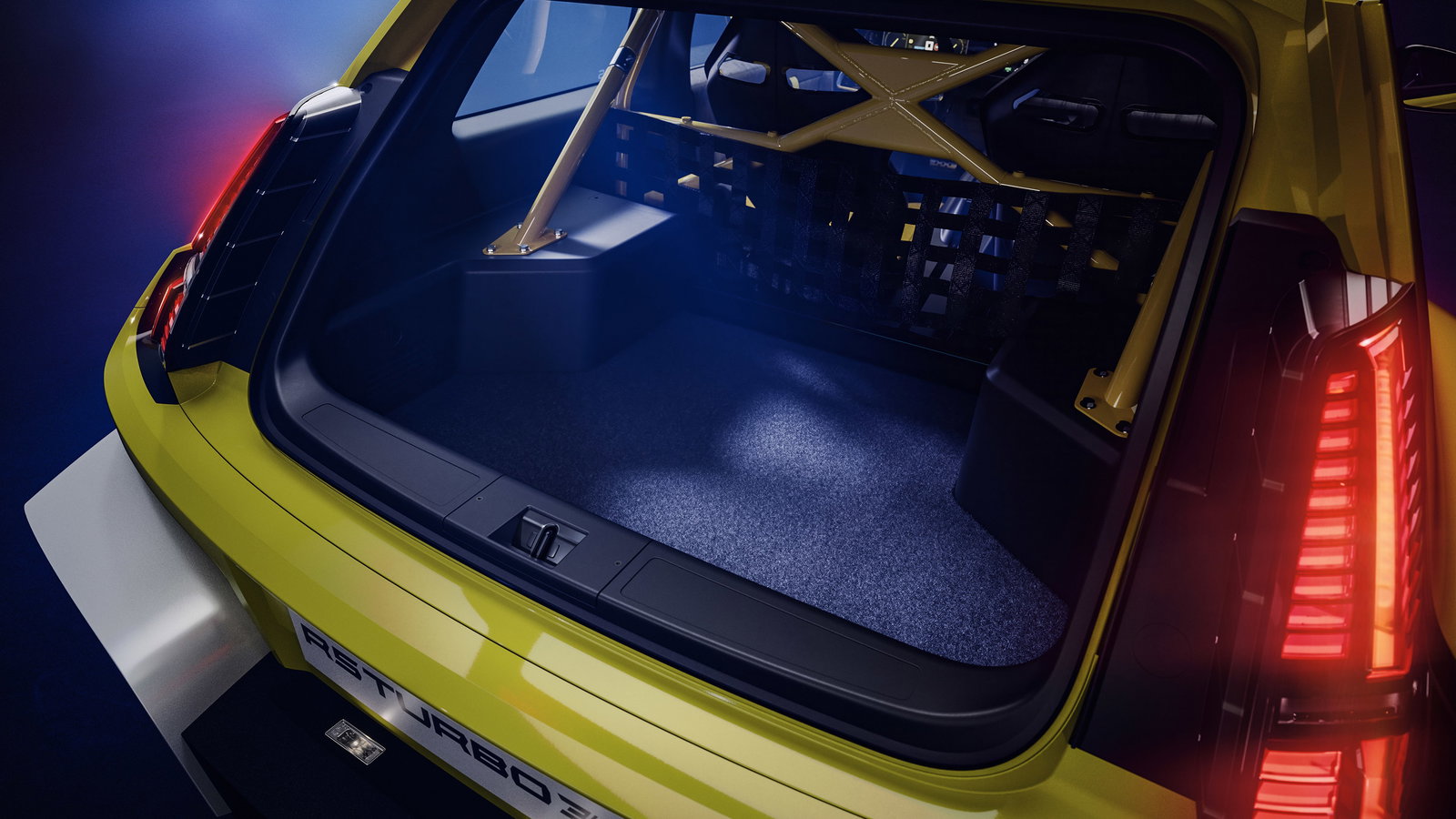 Renault 5 Turbo 3E - boot