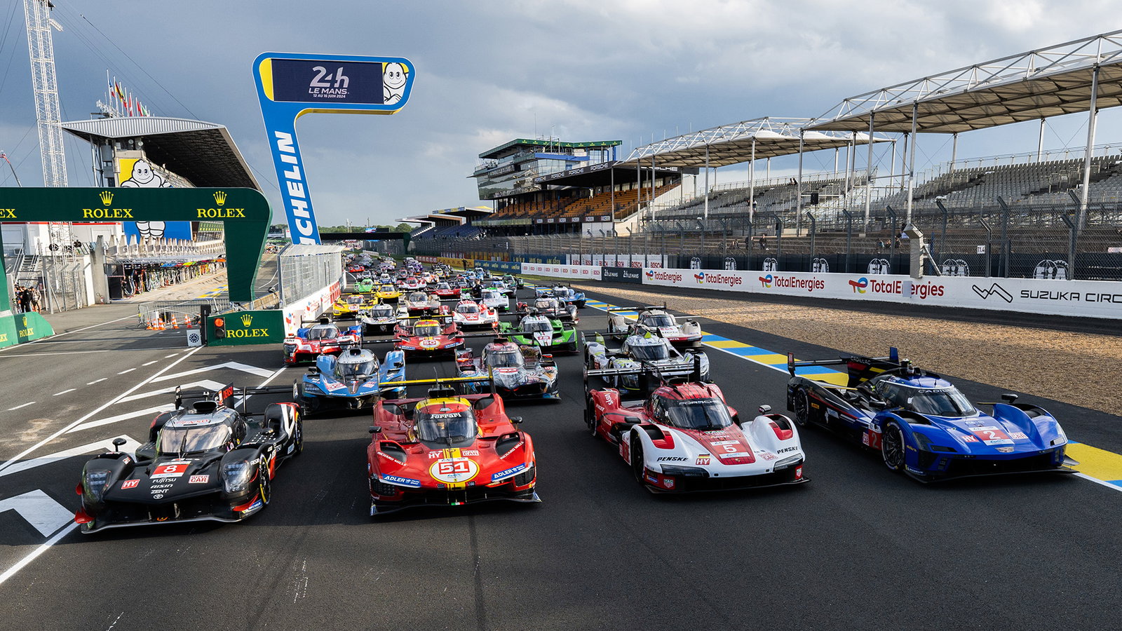2024 24 Hours of Le Mans, full grid