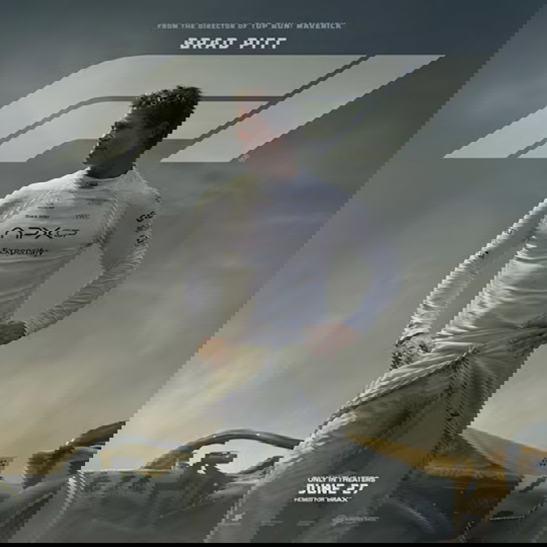 F1 movie poster