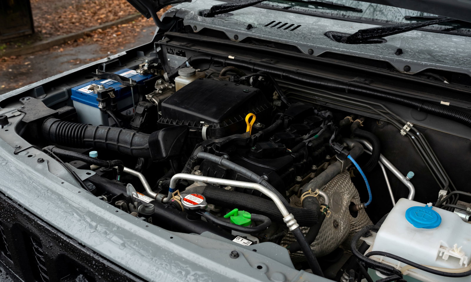 Suzuki Jimny 6x4, engine (Credit: Historics Auctioneers)