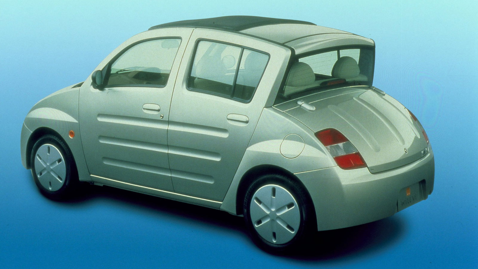 Toyota Will Vi, rear