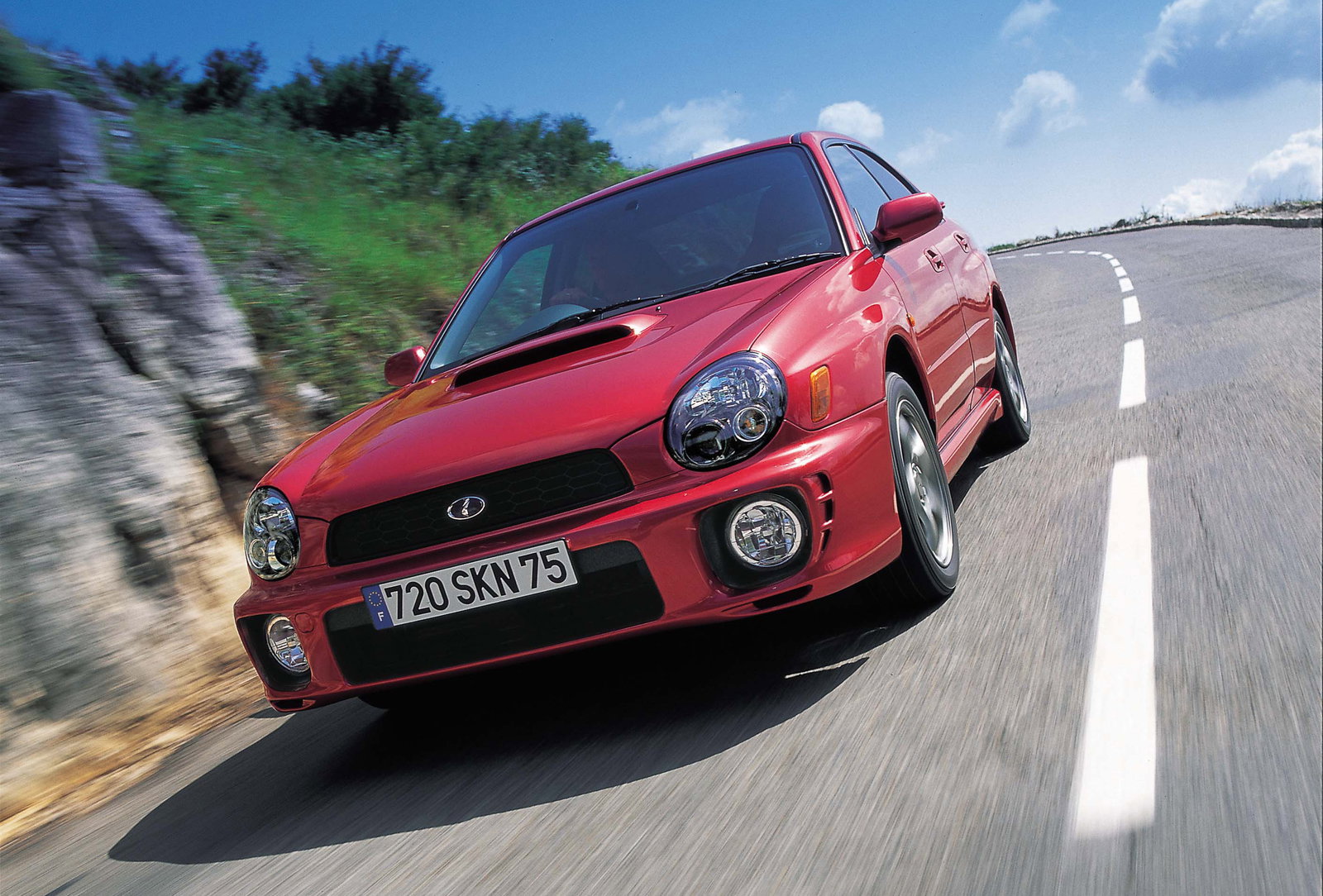 Subaru Impreza WRX - second generation 'Bugeye'