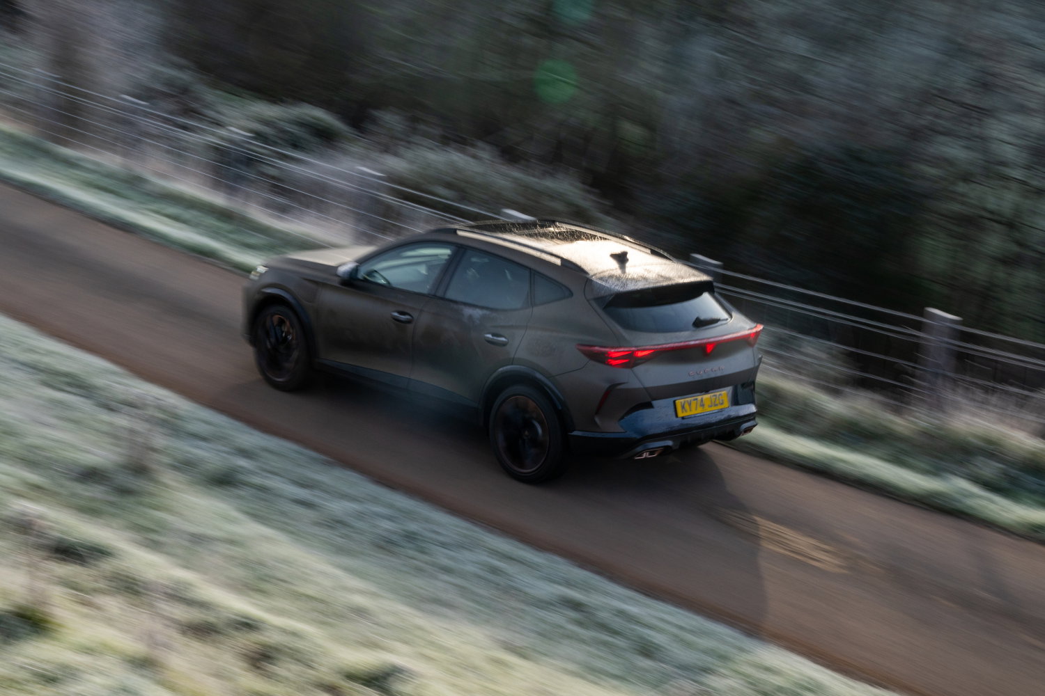 Cupra Formentor VZ - rear, driving