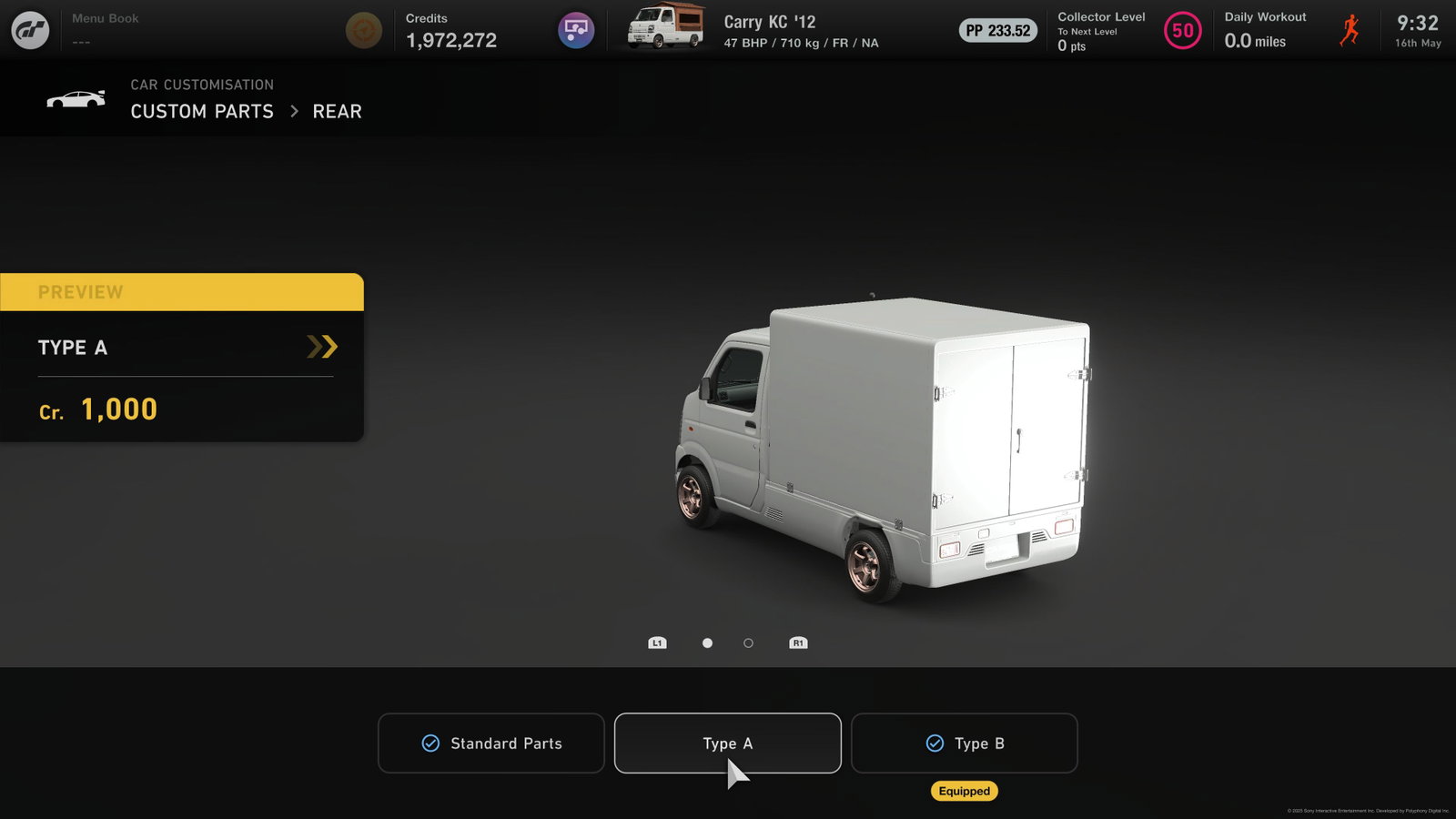 Suzuki Carry, GT7