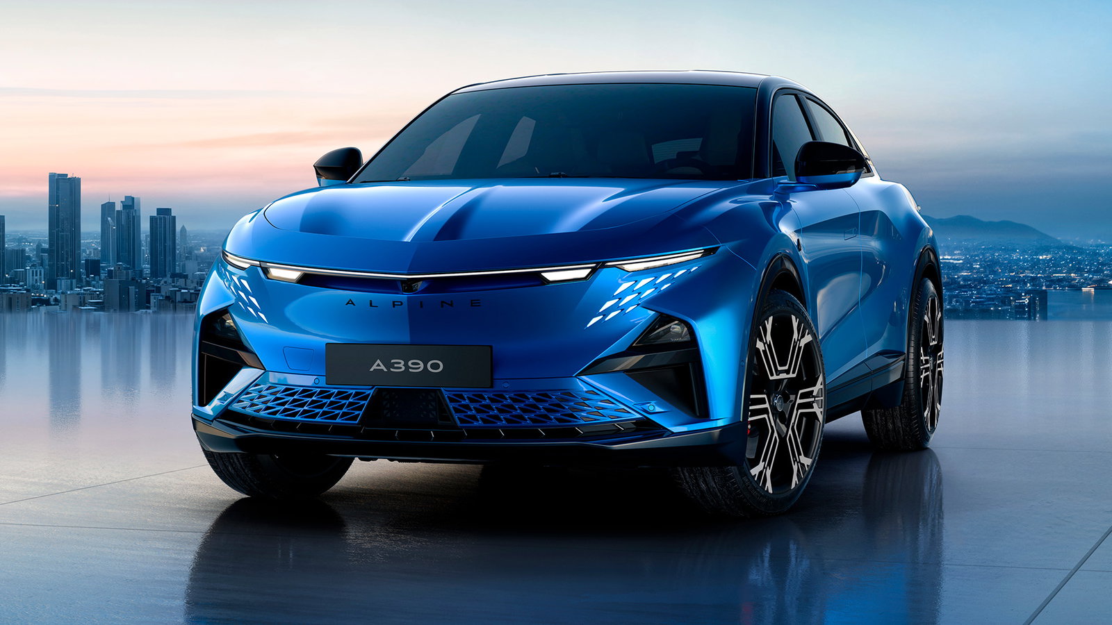Alpine A390, front