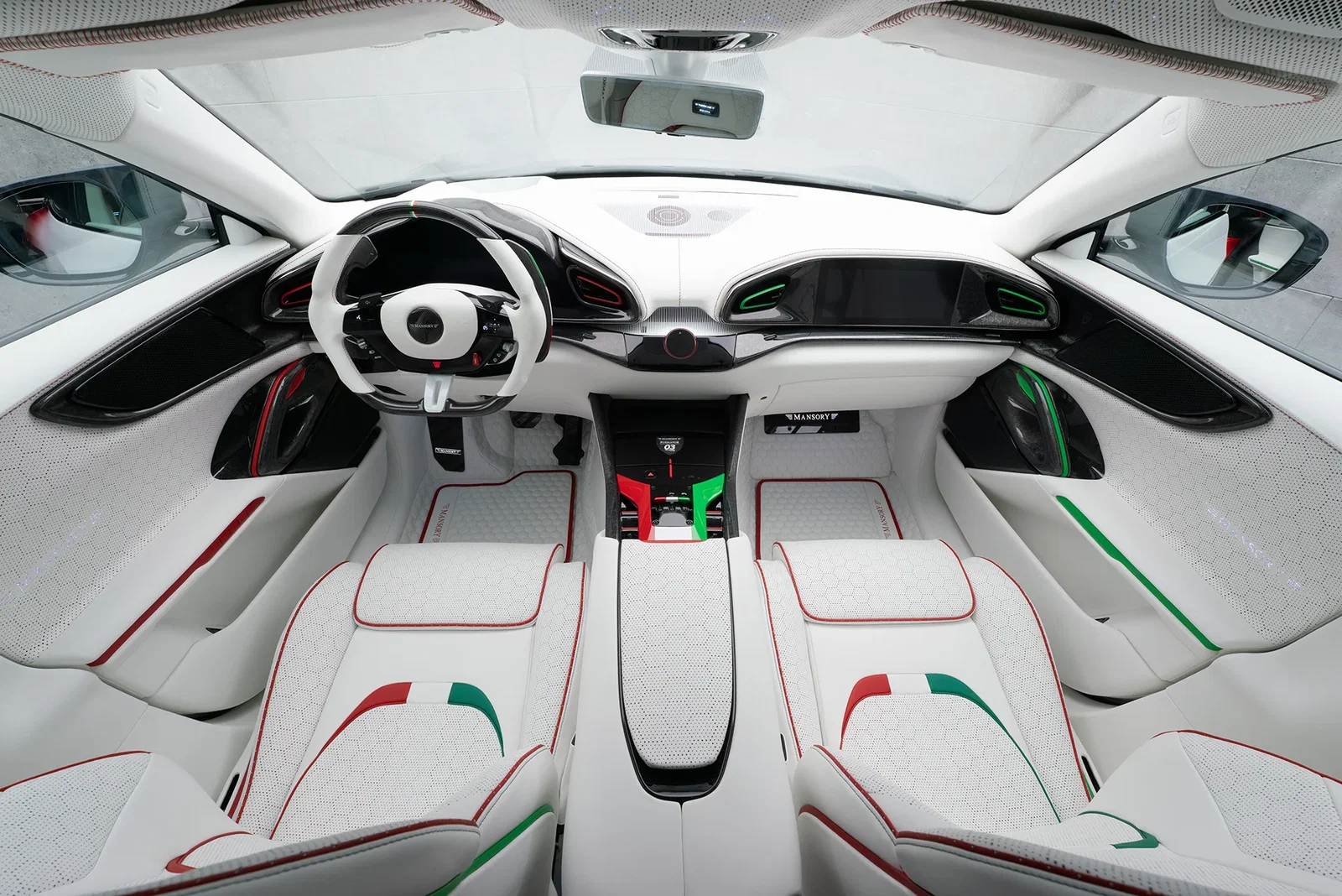 Mansory Pugnator Tricolore - interior