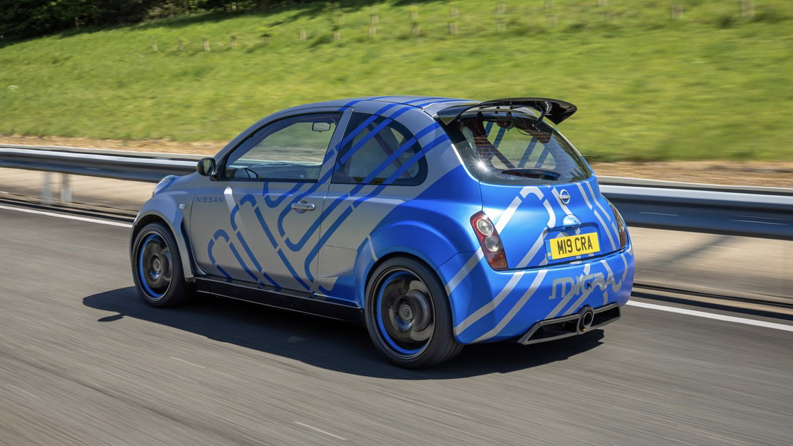 Nissan Has Restomodded A 23-Year-Old Mid-Engined Micra Concept