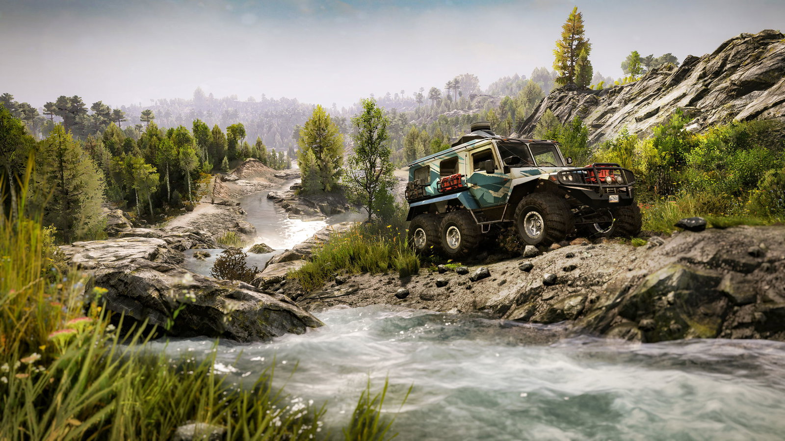 Expeditions: A MudRunner game, in-game screenshot
