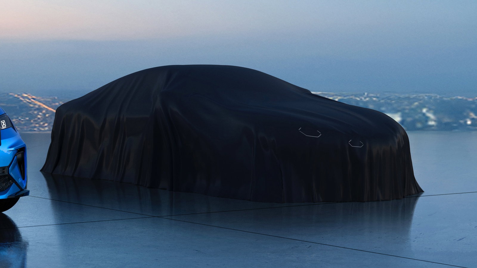 Alpine A110 EV teaser
