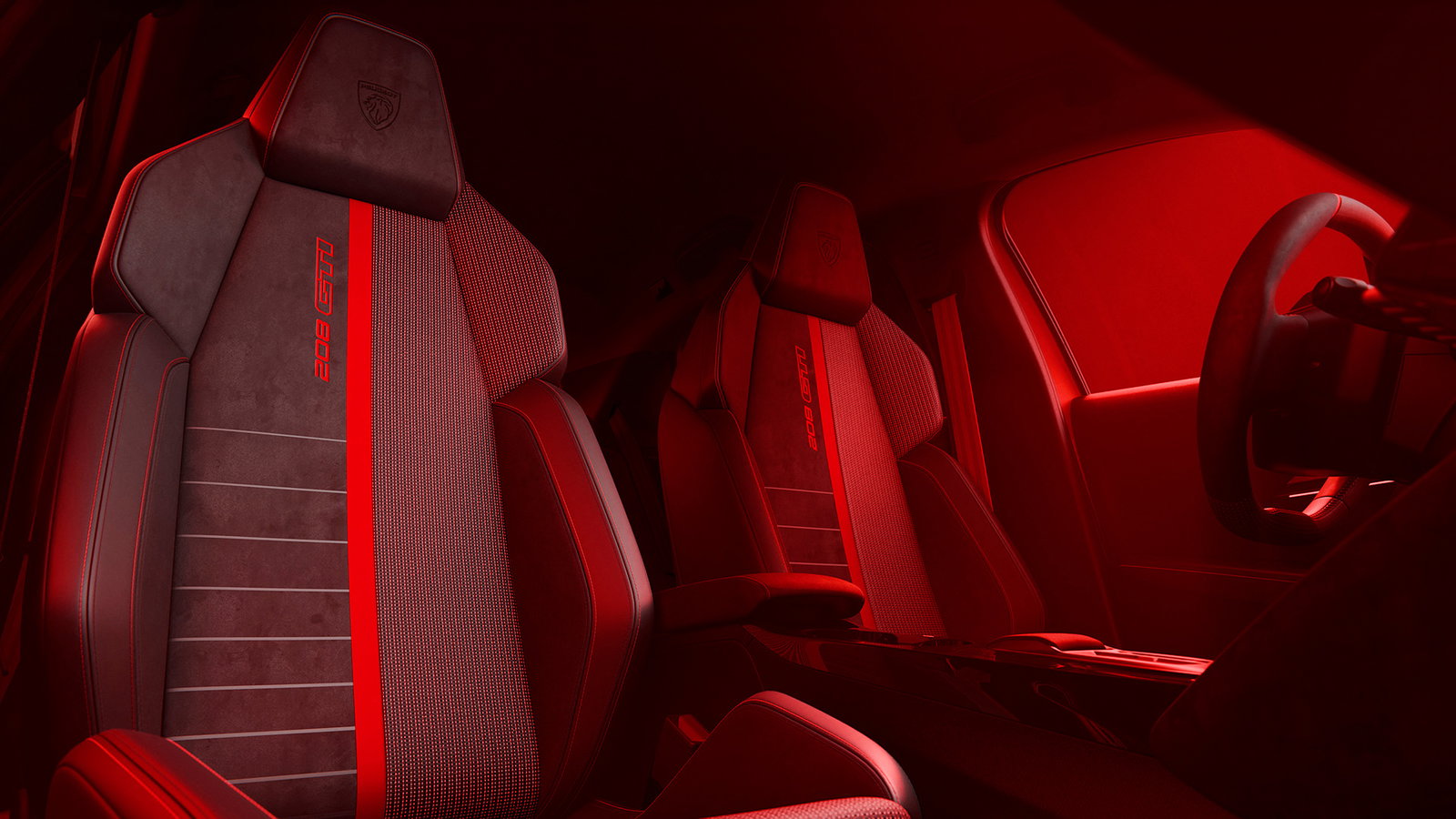 Peugeot e-208 GTi, seats