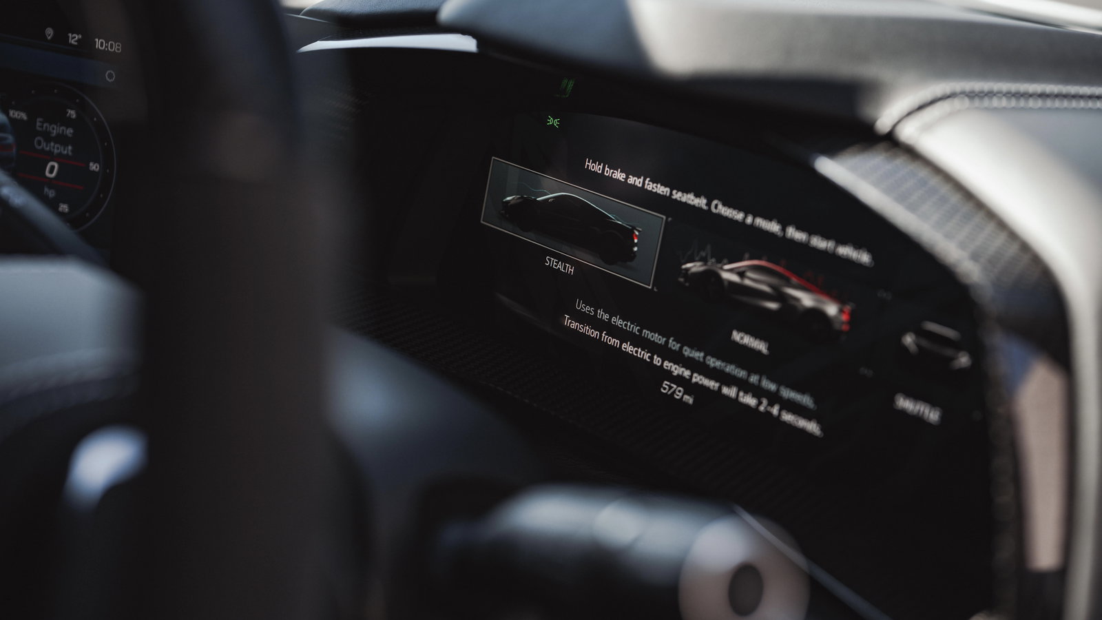 Chevrolet Corvette E-Ray - interior detail