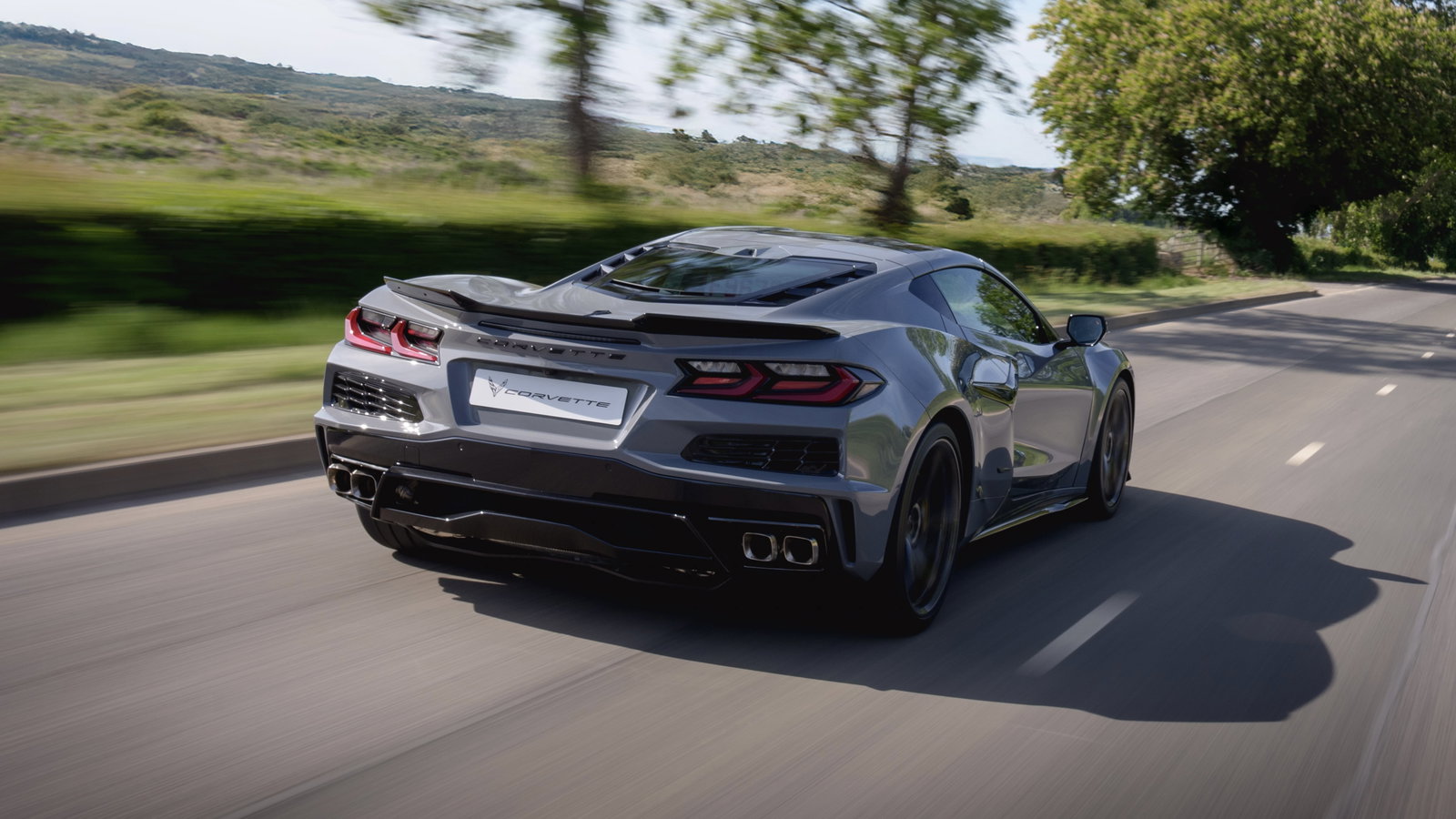 Chevrolet Corvette E-Ray - rear
