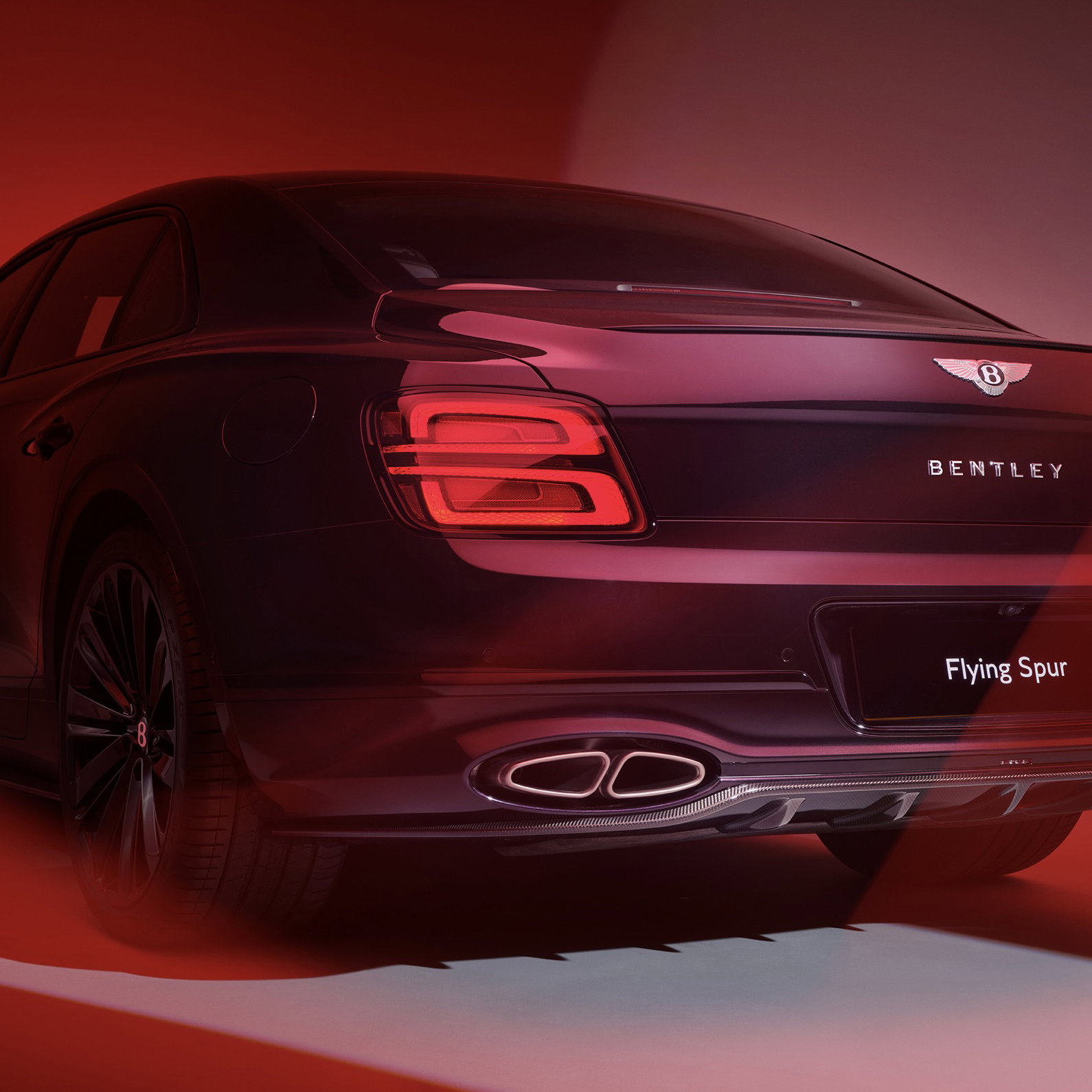 Bentley Flying Spur with Akrapovic exhaust