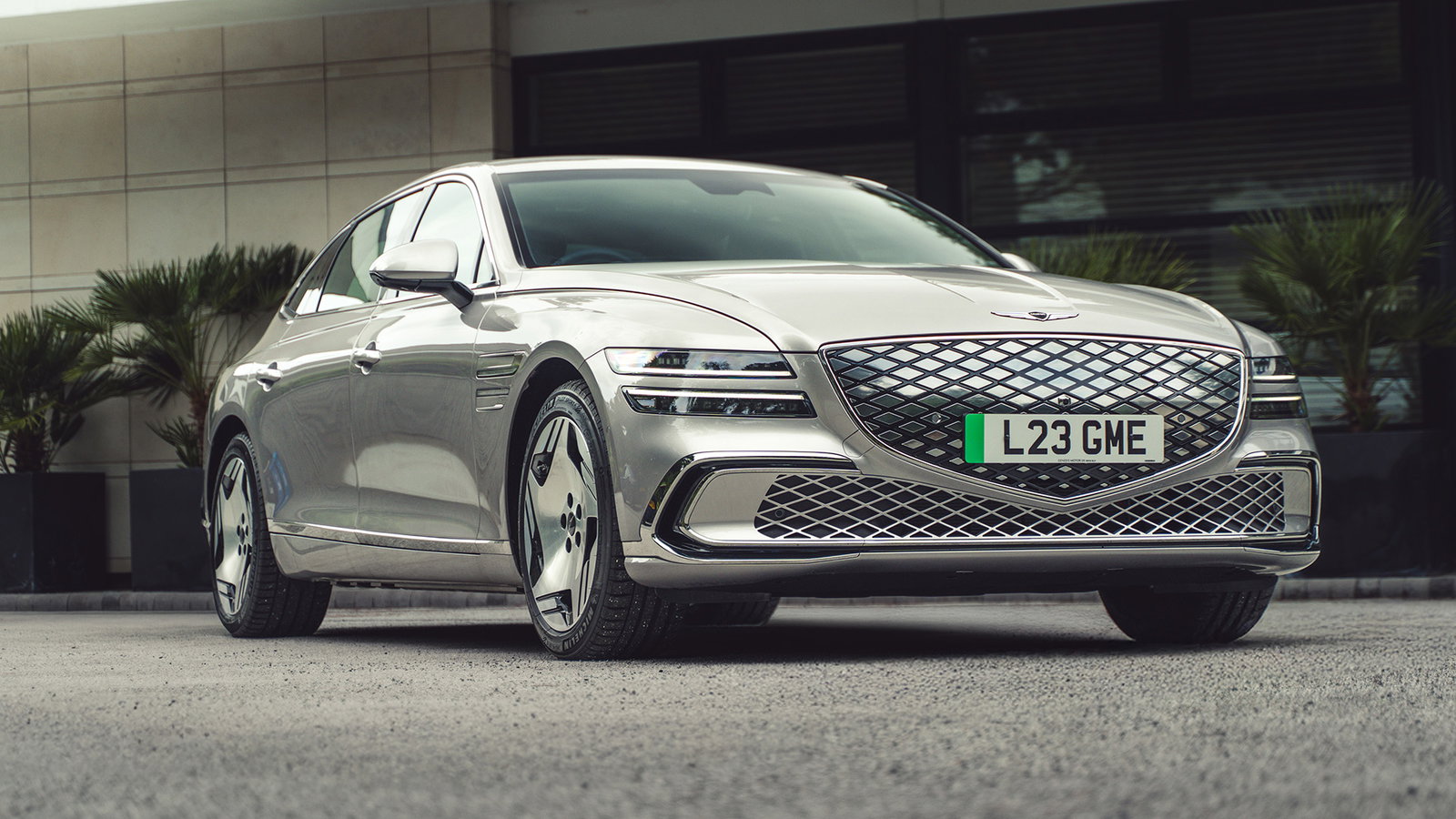 Genesis Electrified G80, front