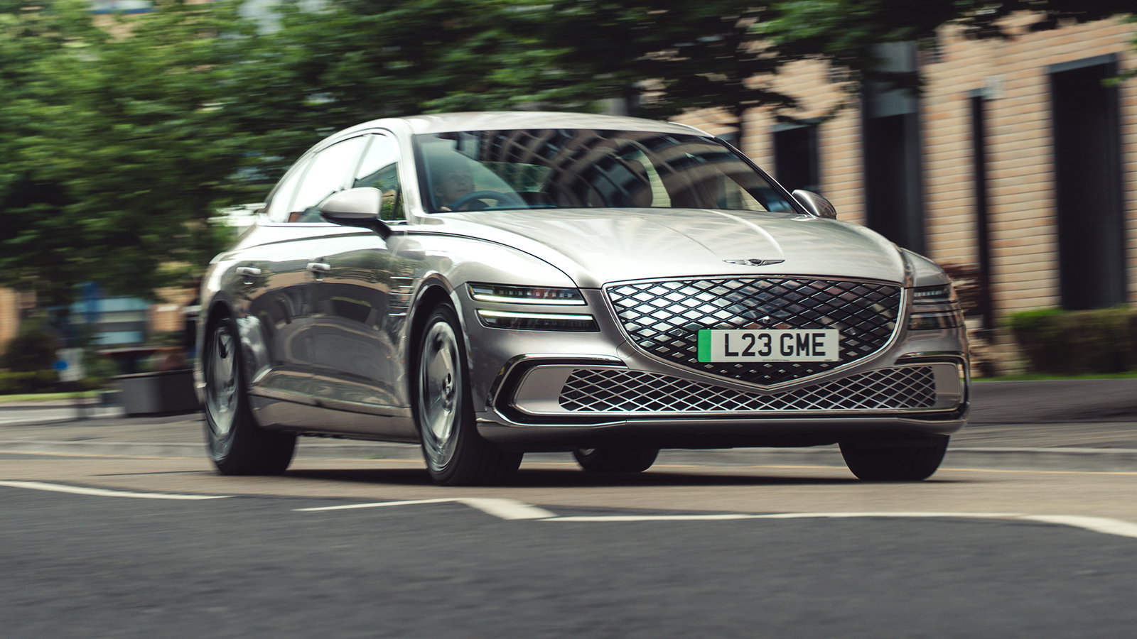 Genesis Electrified G80, front