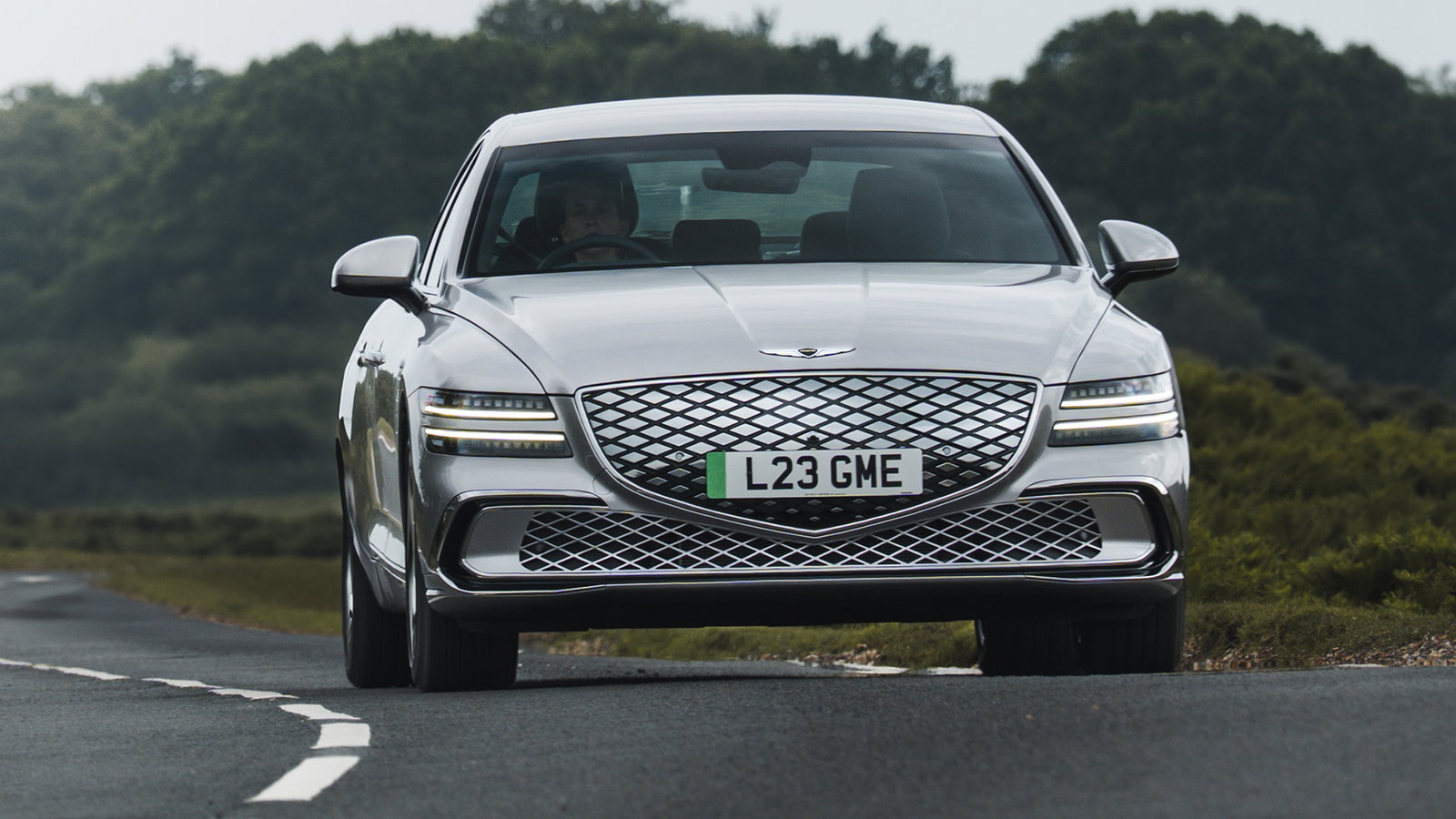 Genesis Electrified G80, front