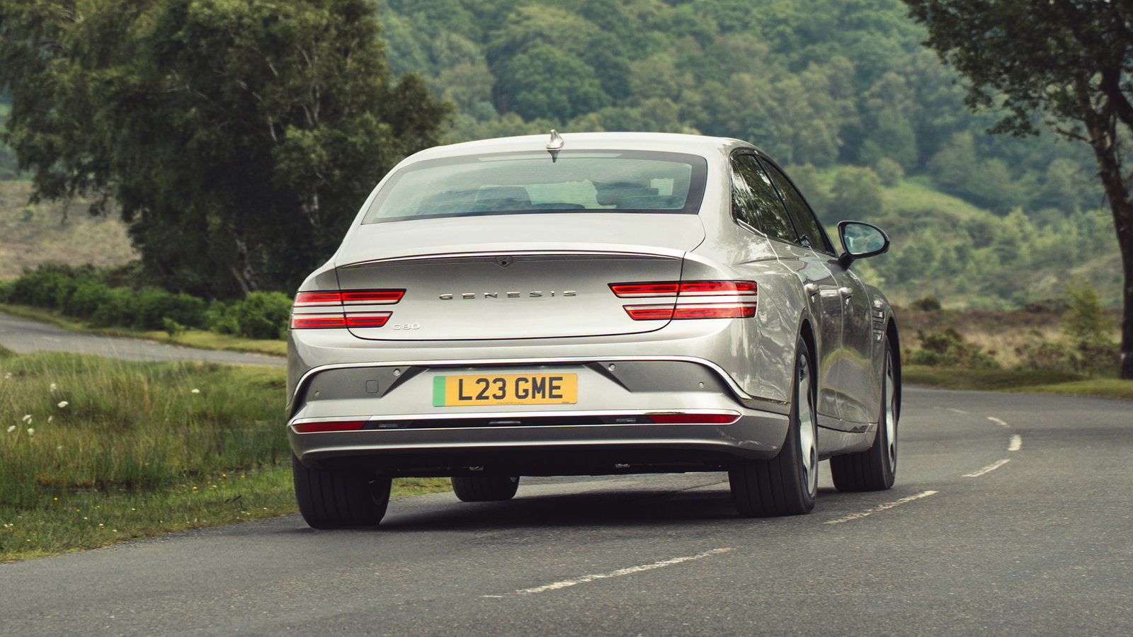 Genesis Electrified G80, rear
