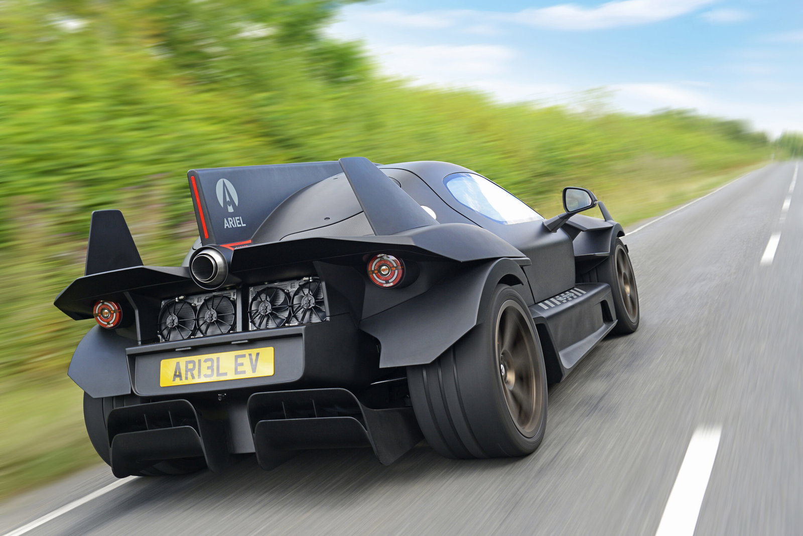 Ariel Hipercar, rear