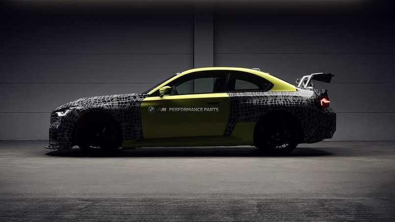 BMW M2 track day package - side