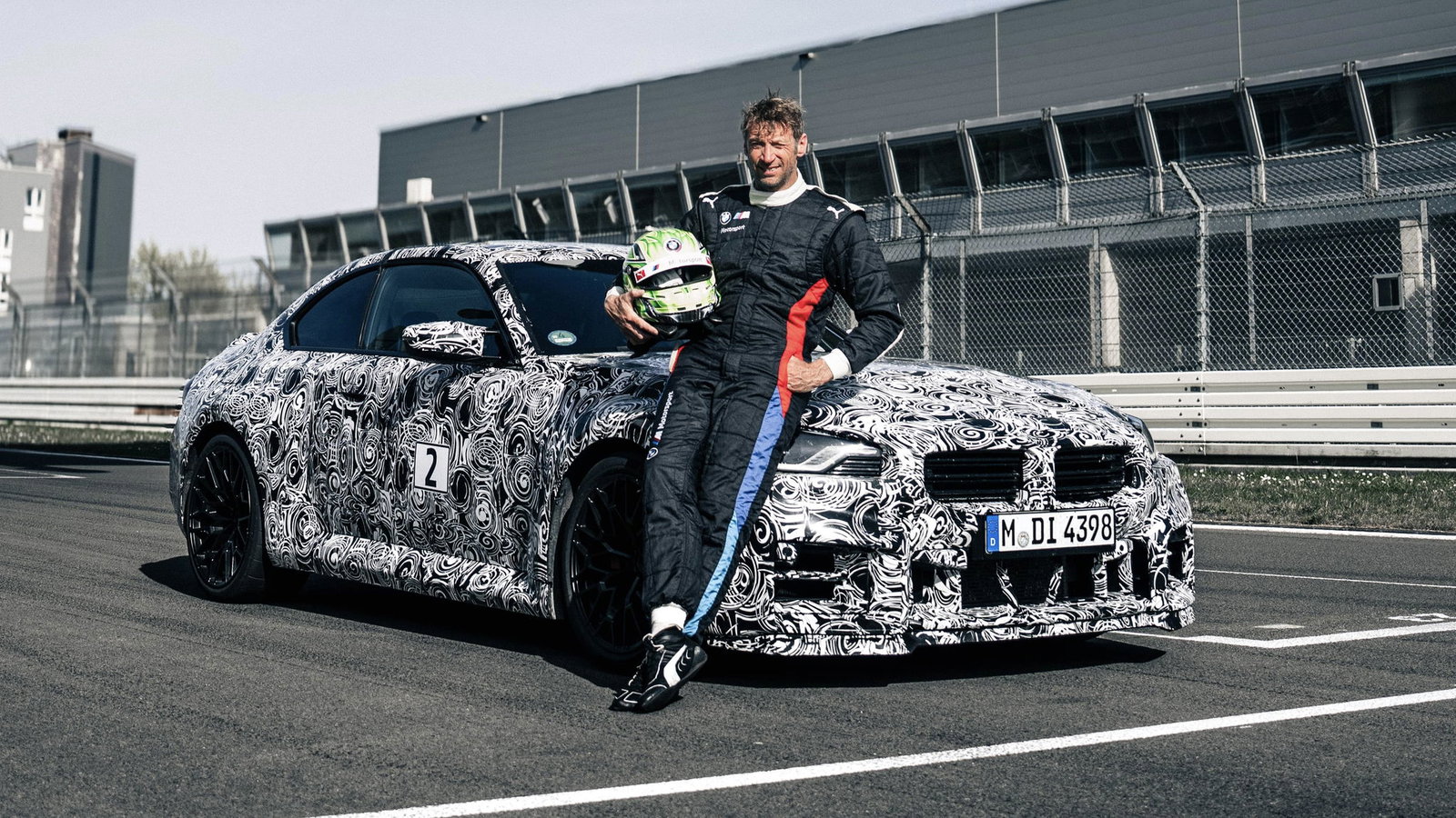 Jörg Weidinger with BMW M2 CS