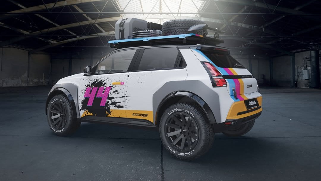 Off-road Renault 5 - rear