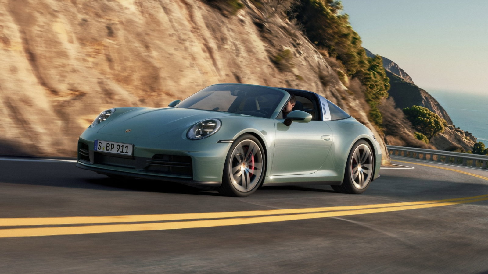 Porsche 911 Carrera 4S Targa - front