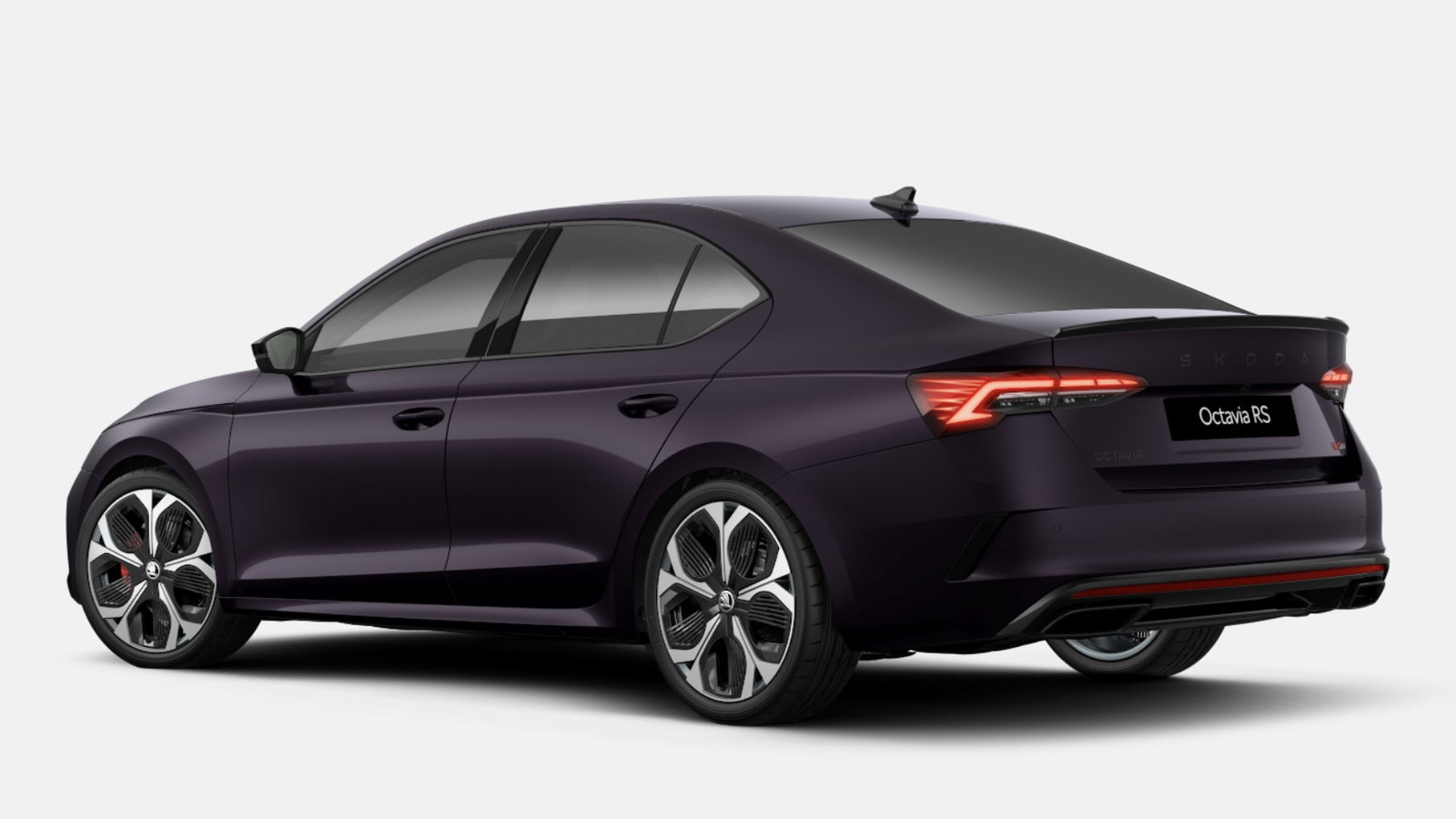 Skoda Octavia vRS hatch, space violet
