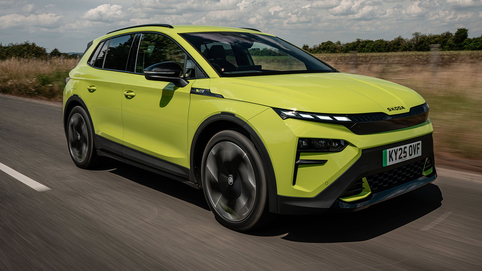 2025 Skoda Elroq vRS, front