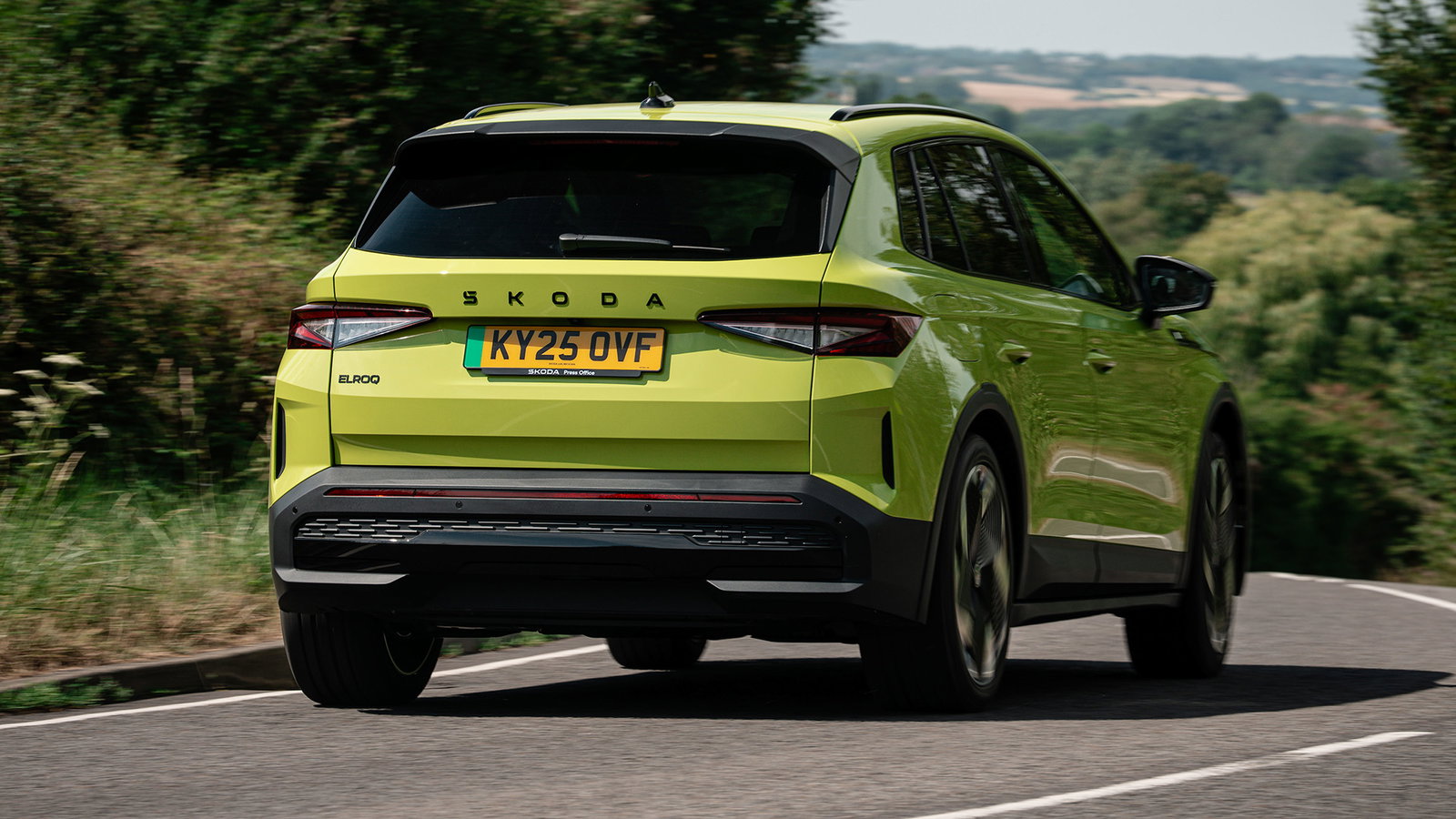 2025 Skoda Elroq vRS, rear