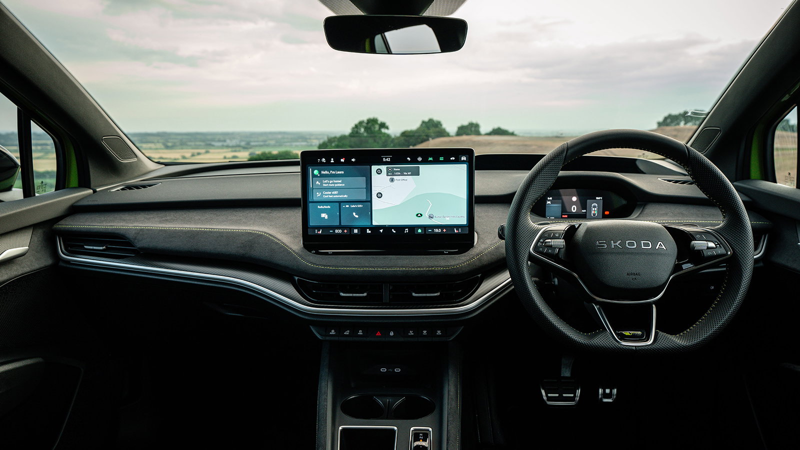 2025 Skoda Elroq vRS, interior
