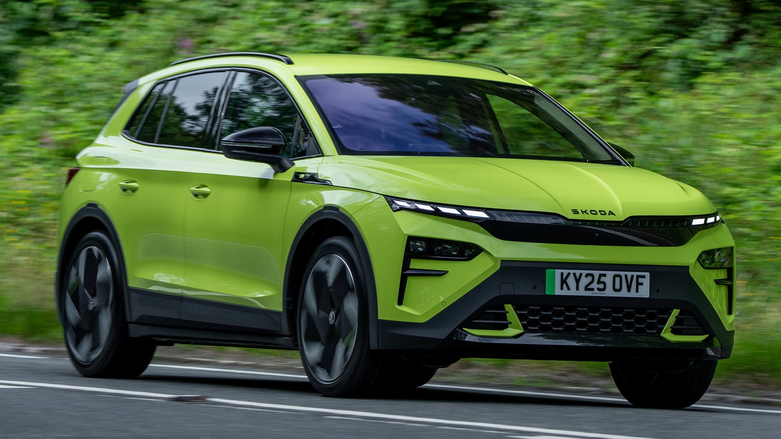 2025 Skoda Elroq vRS, front