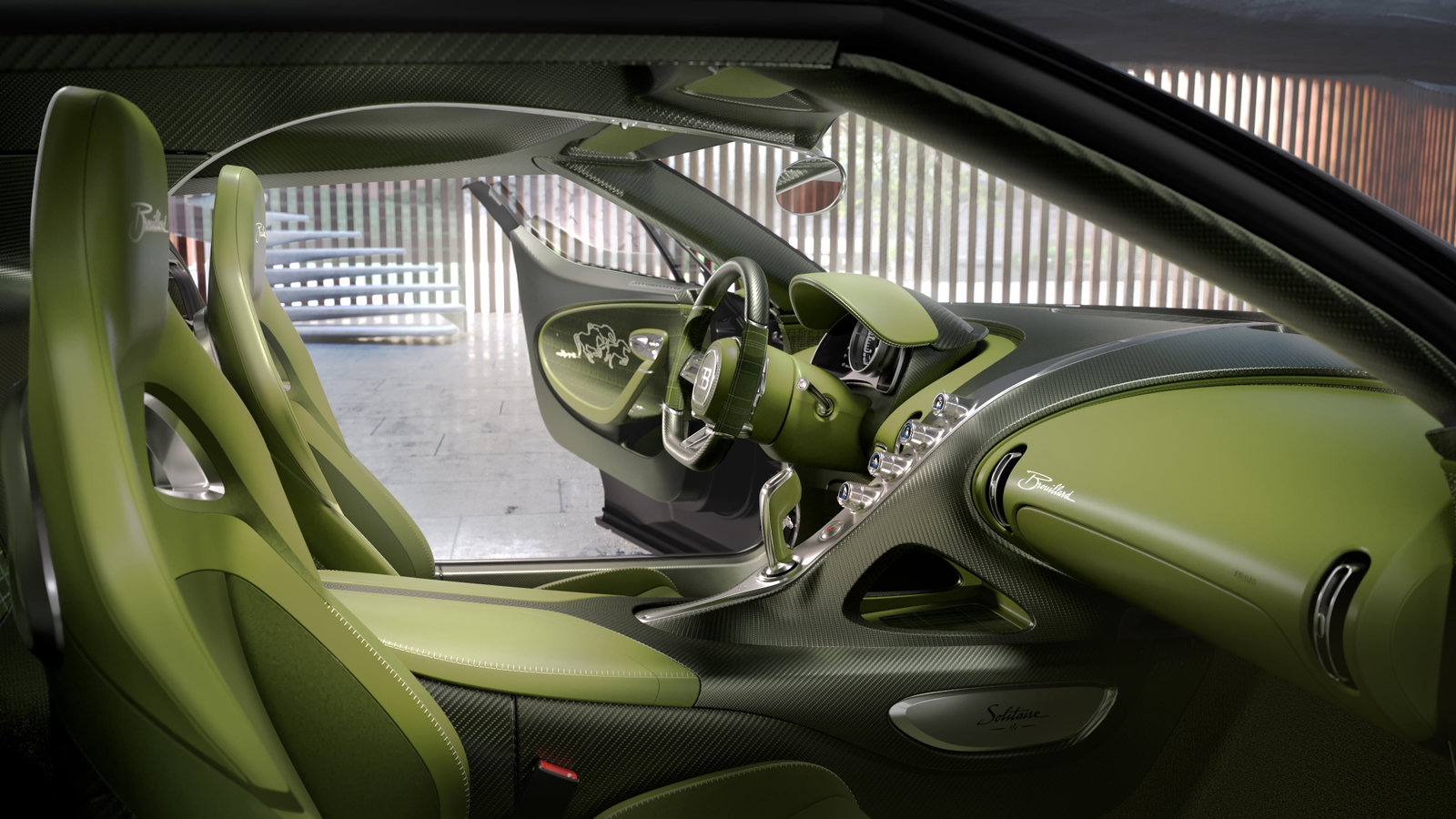 Bugatti Brouillard - interior