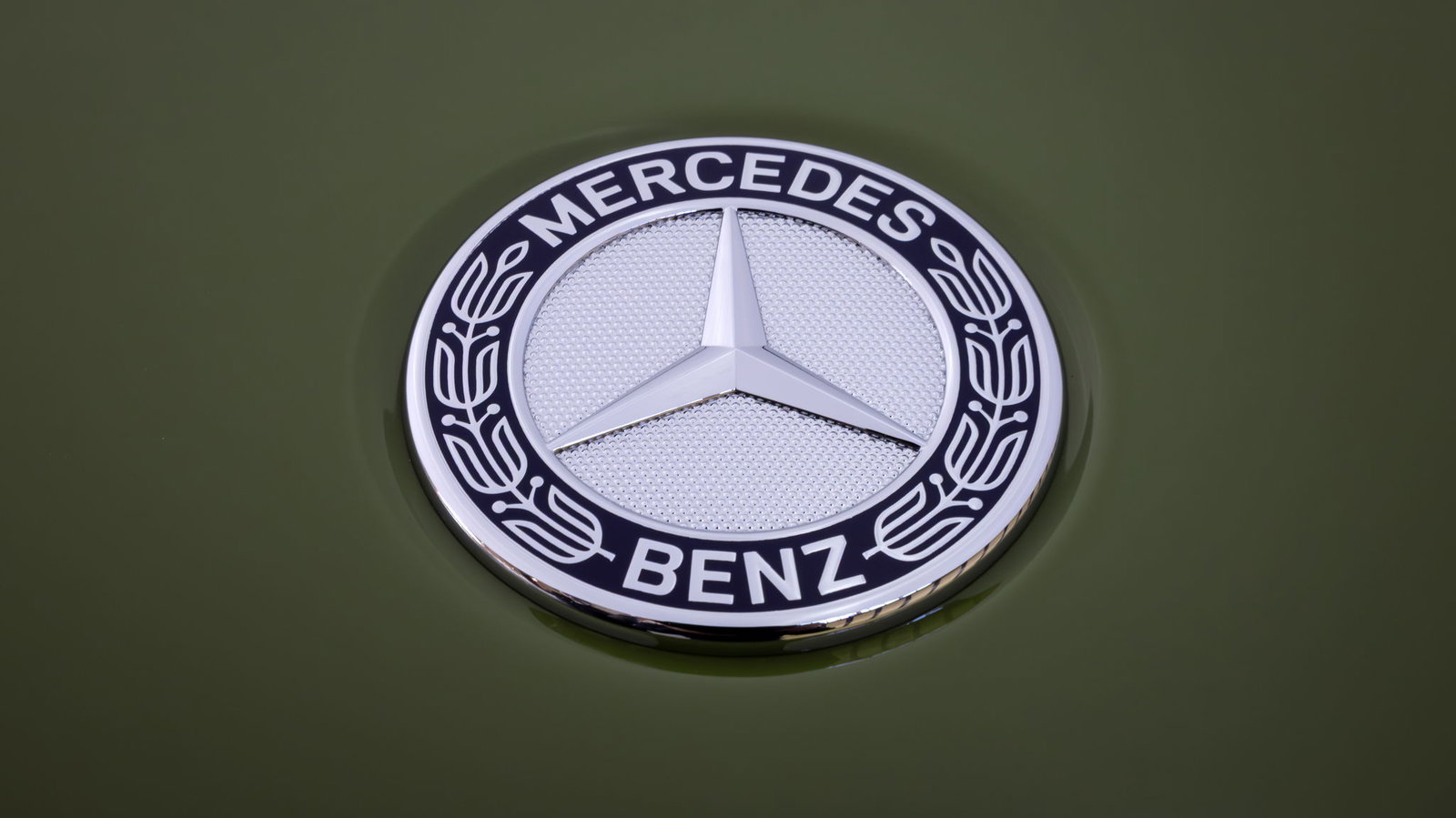 The original logo of the merged Mercedes-Benz company