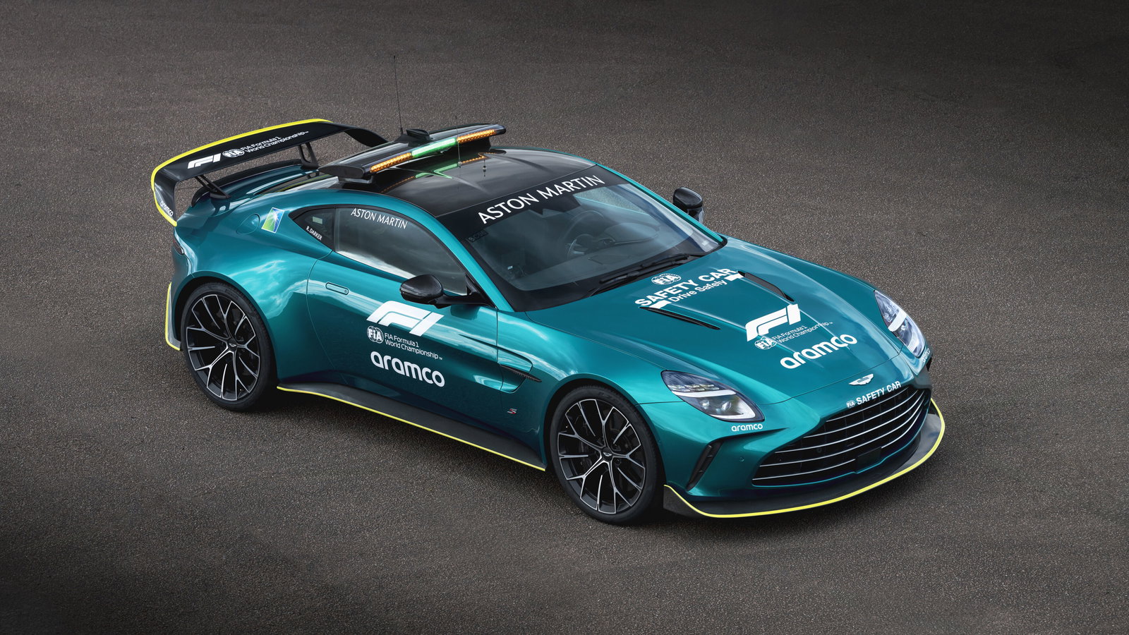 Aston Martin Vantage S safety car - front