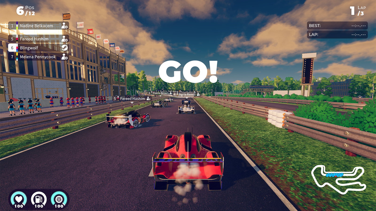 iRacing Arcade in-game screenshot