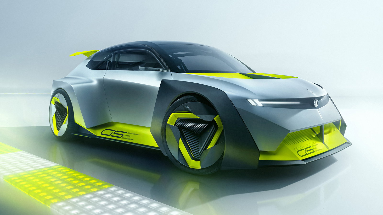 Vauxhall Corsa GSE Vision Gran Turismo, front