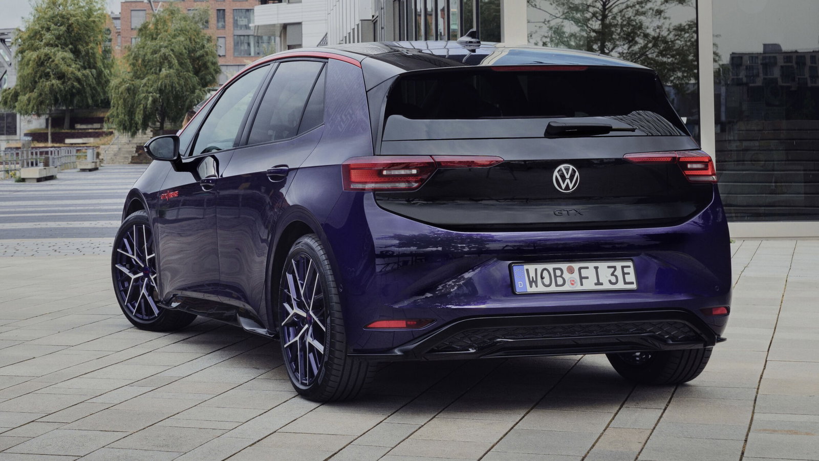 VW ID3 GTX Fire & Ice - rear