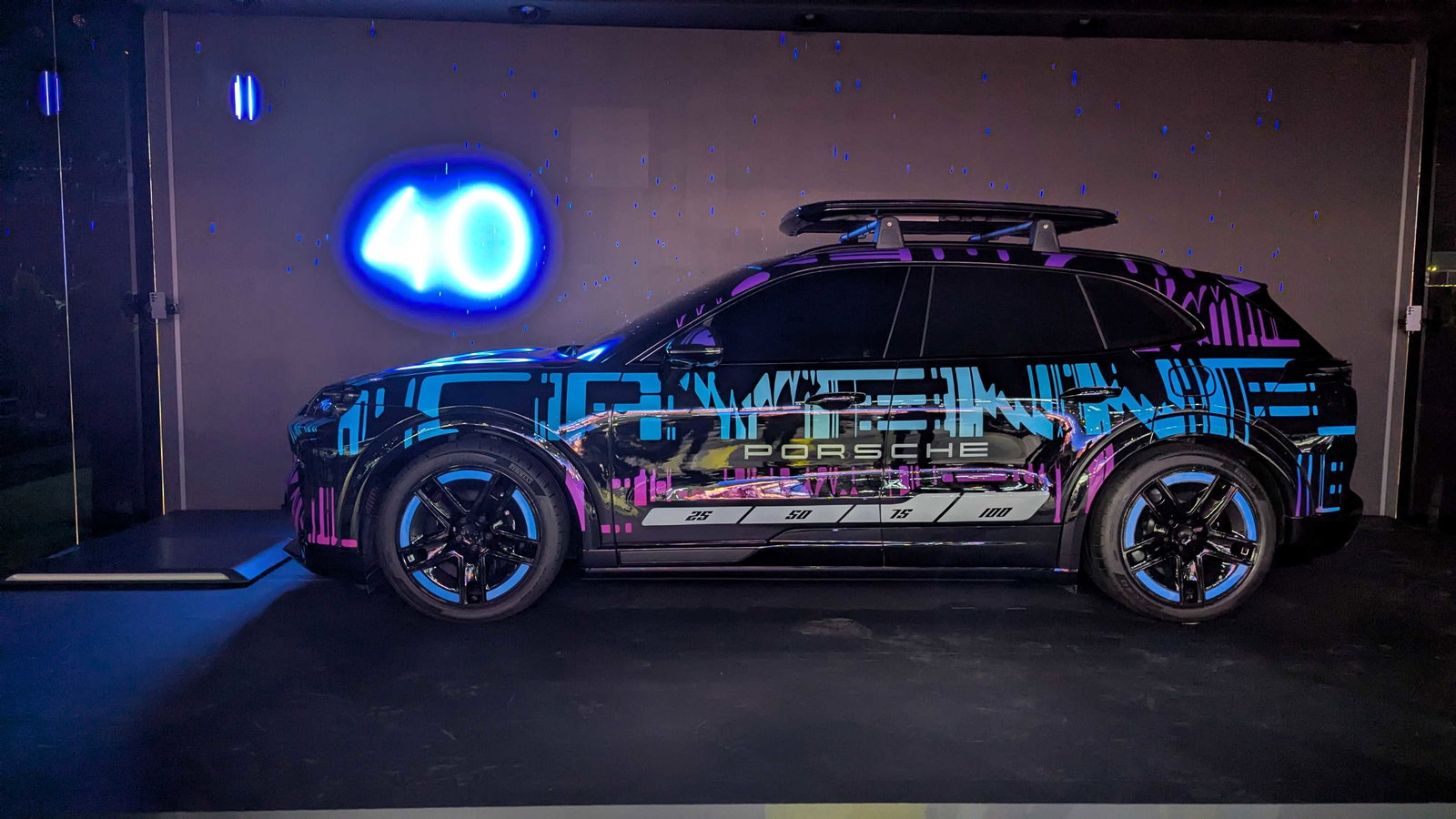 Porsche Cayenne EV prototype