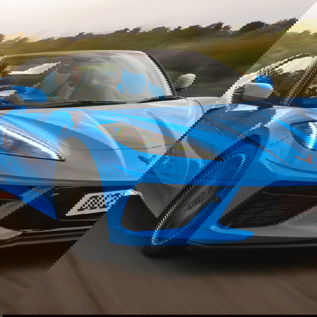 C8 Chevrolet Corvette Stingray Convertible UK spec, front