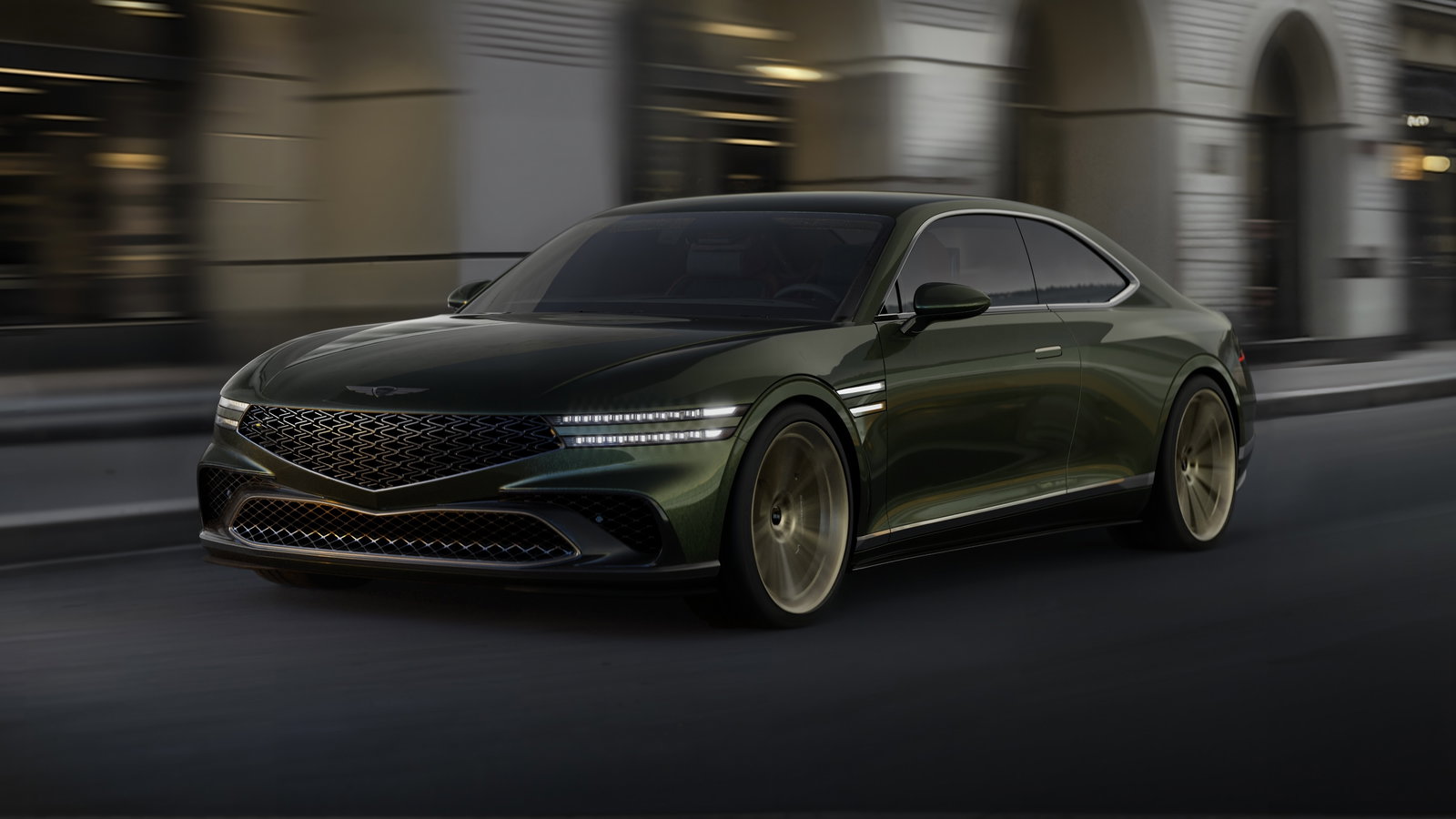 Genesis X Gran Coupe - front