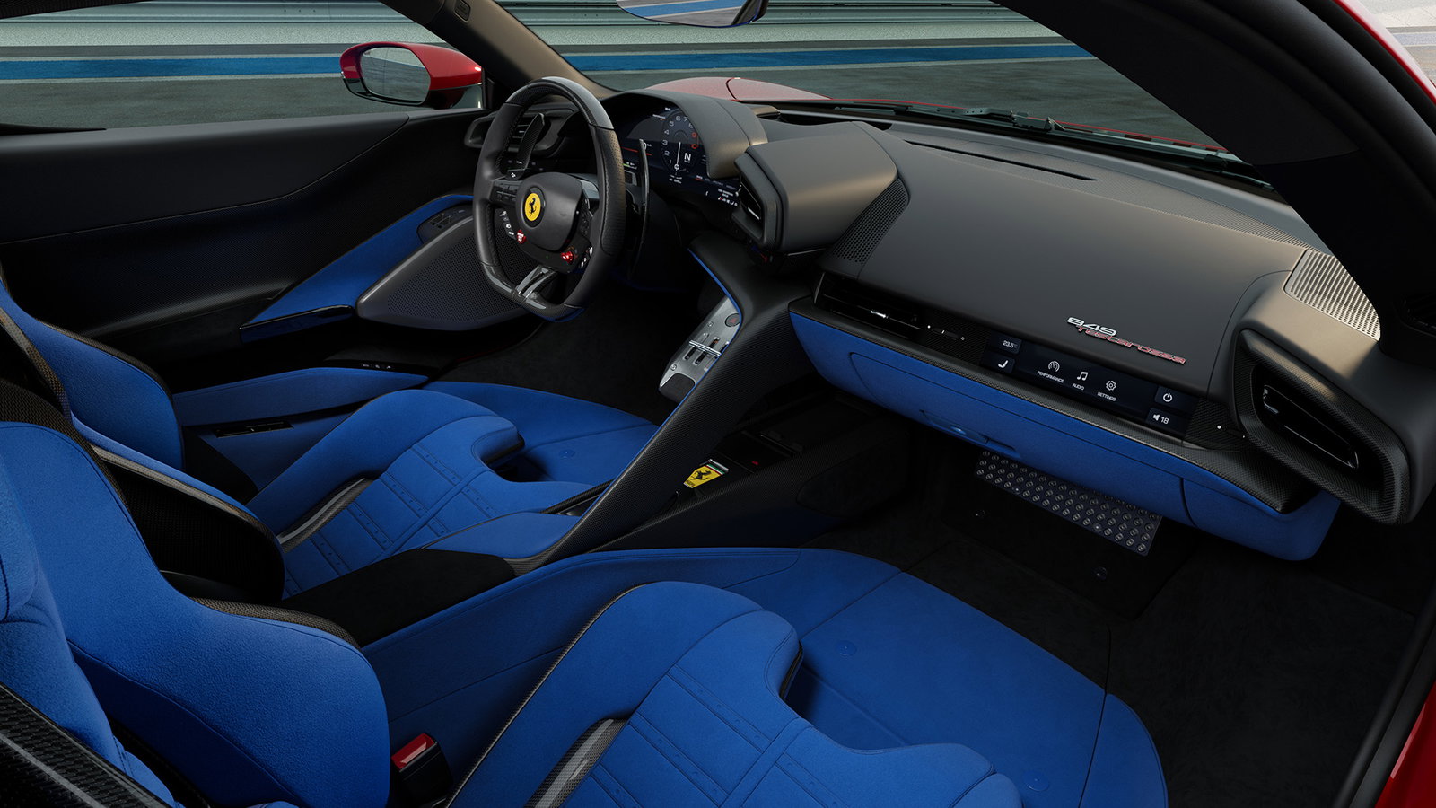 Ferrari 849 Testarossa interior