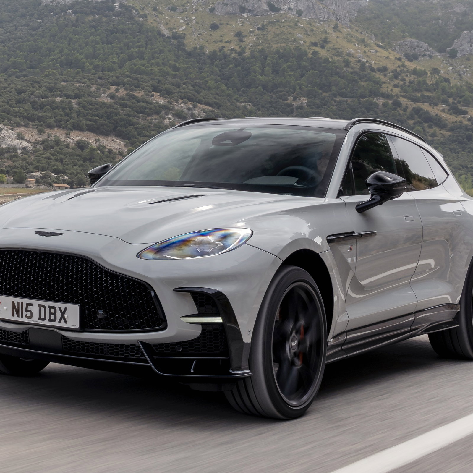 Aston Martin DBX S - front, driving