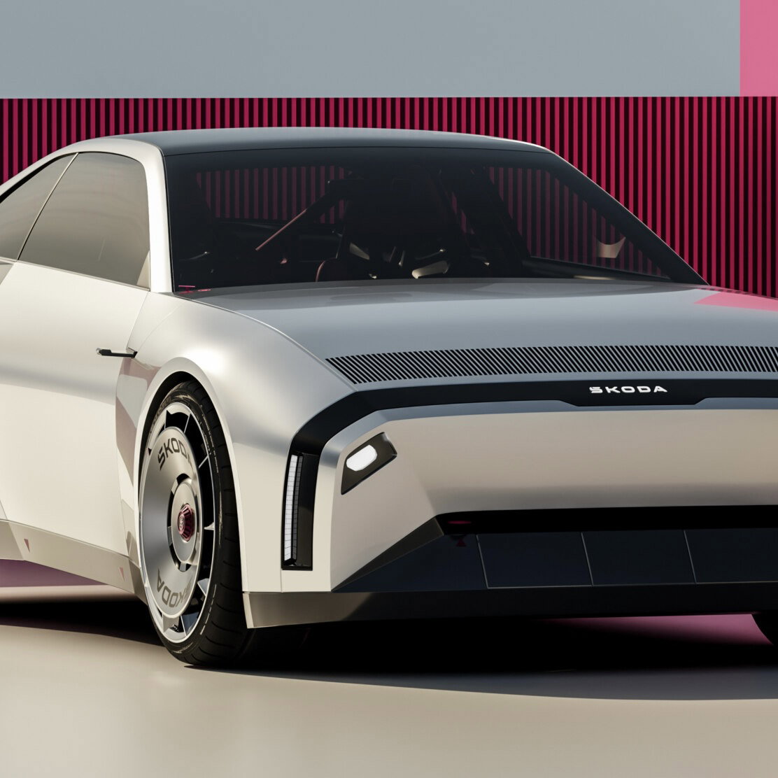Skoda 110 R EV concept - front