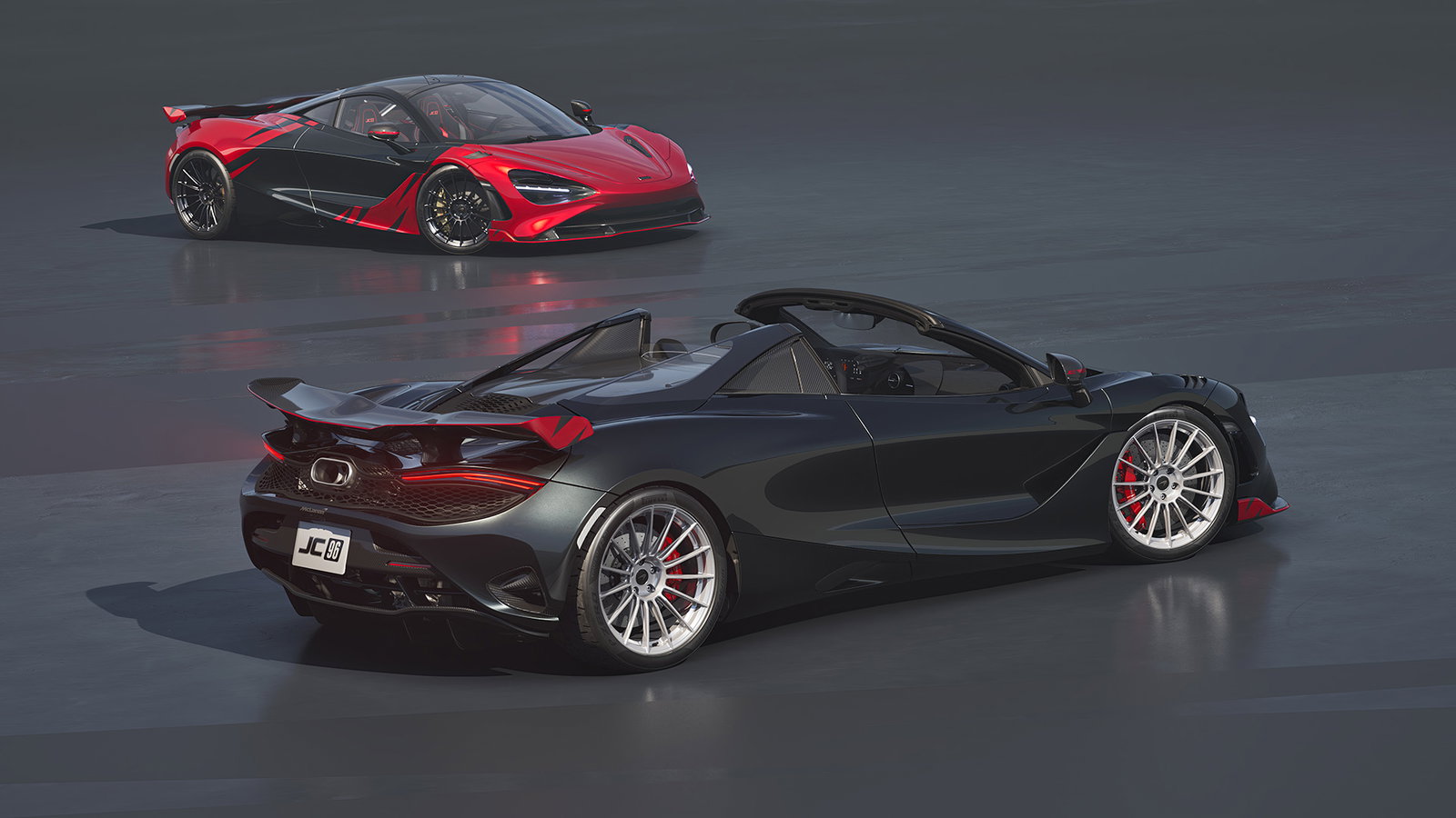 McLaren 750S JC96, rear
