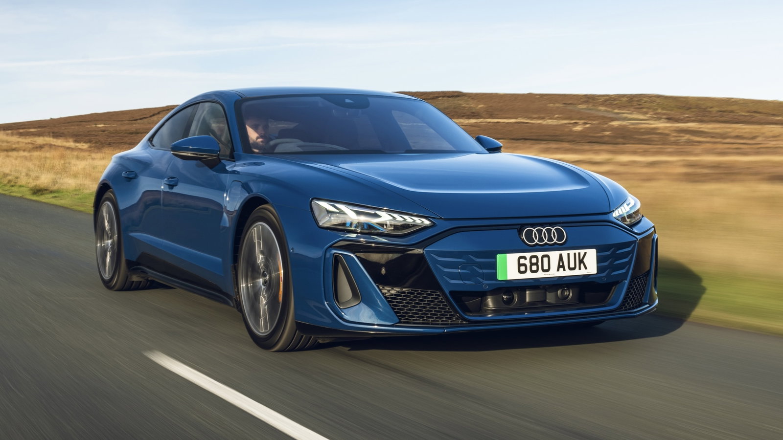 Audi S E-Tron GT - front, driving