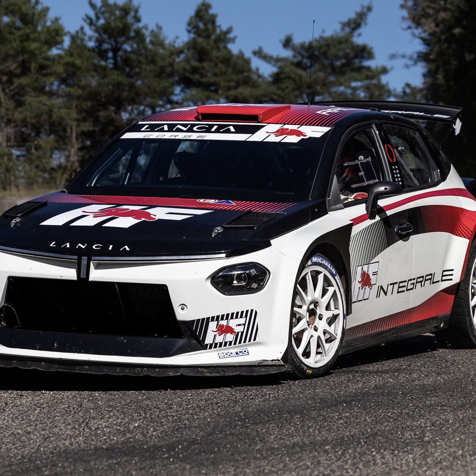 Lancia Ypsilon Rally2 HF Integrale - front