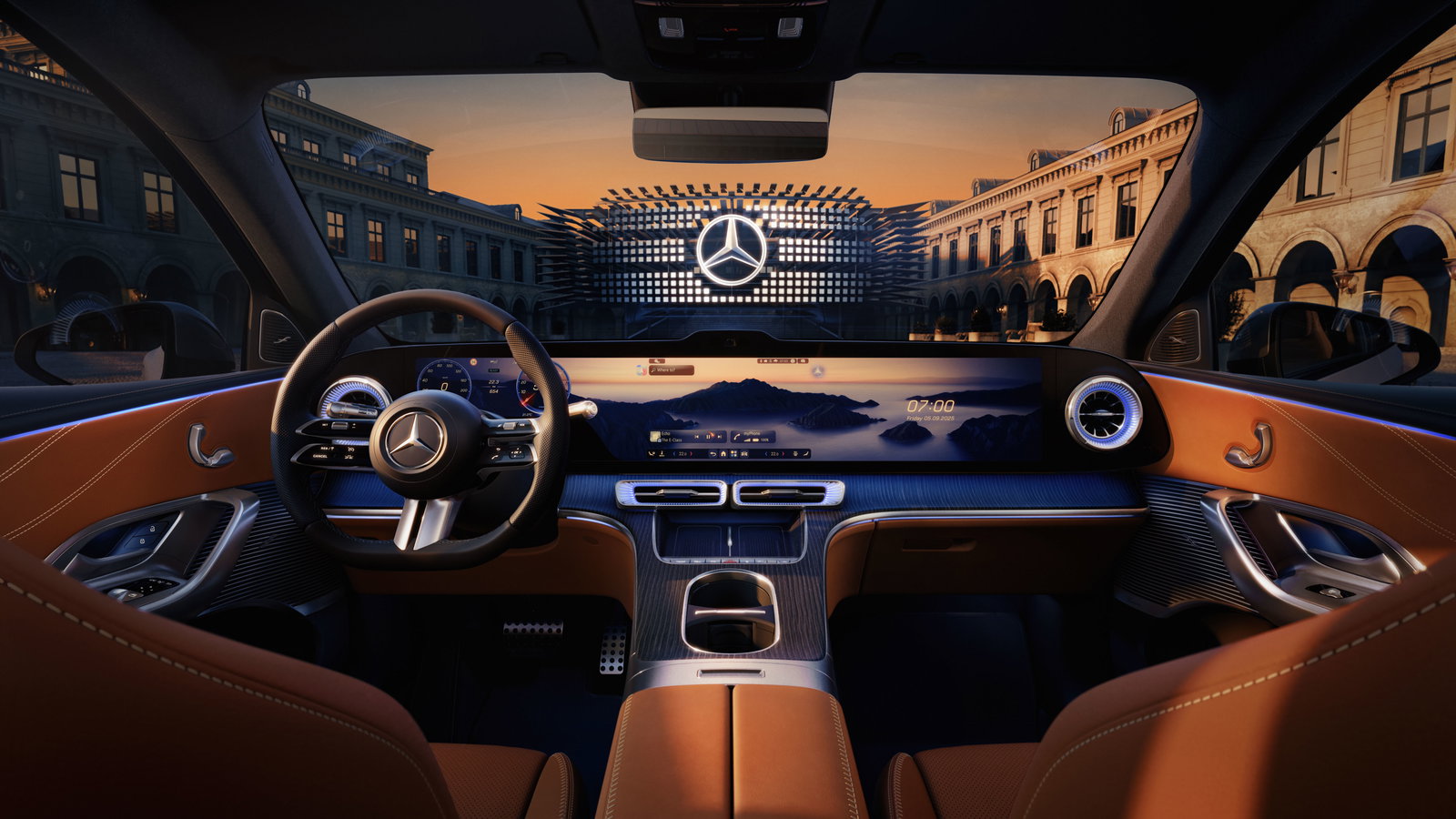 Mercedes GLC EV - interior