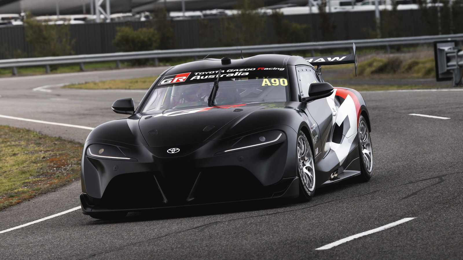 Toyota GR Supra Supercar - front
