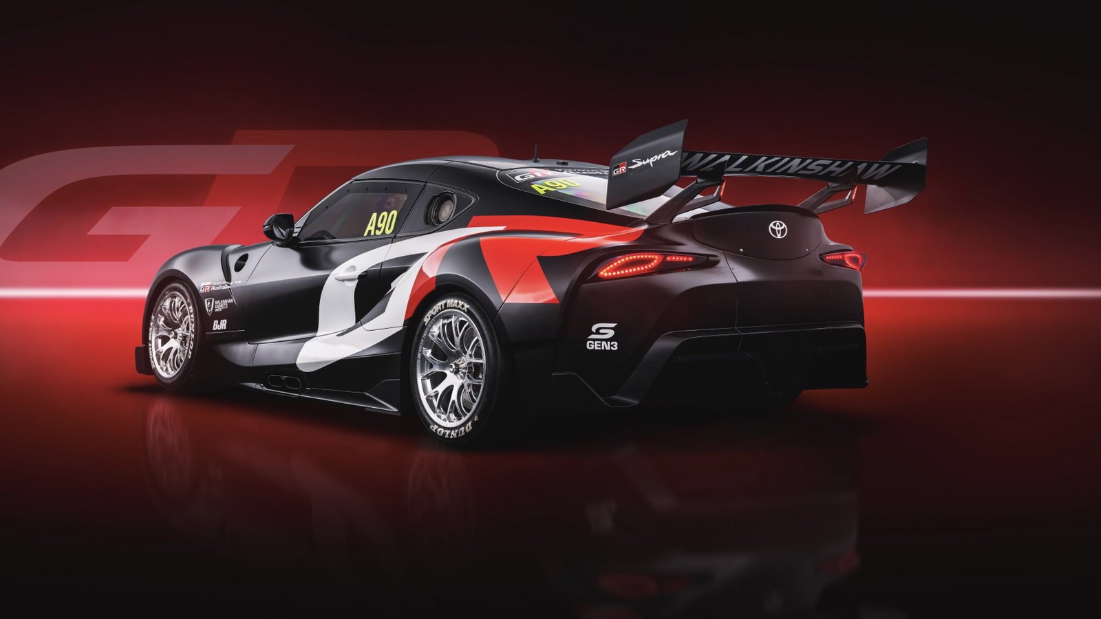 Toyota GR Supra Supercar - rear