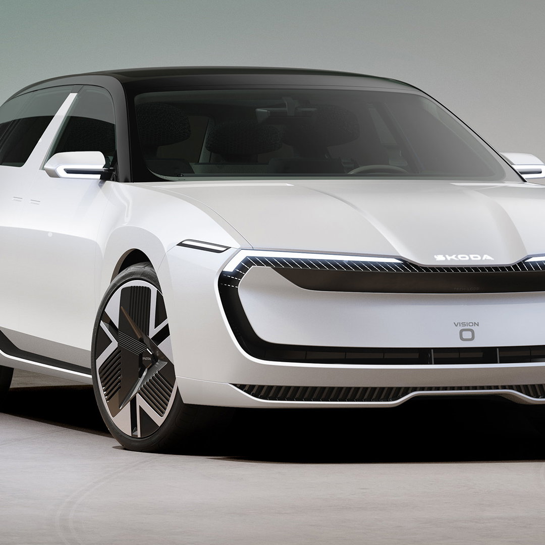 Skoda Vision O, front
